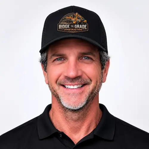 Jason Spaulding, owner of Spaulding Construction, excavation contractor in southeast Wyoming